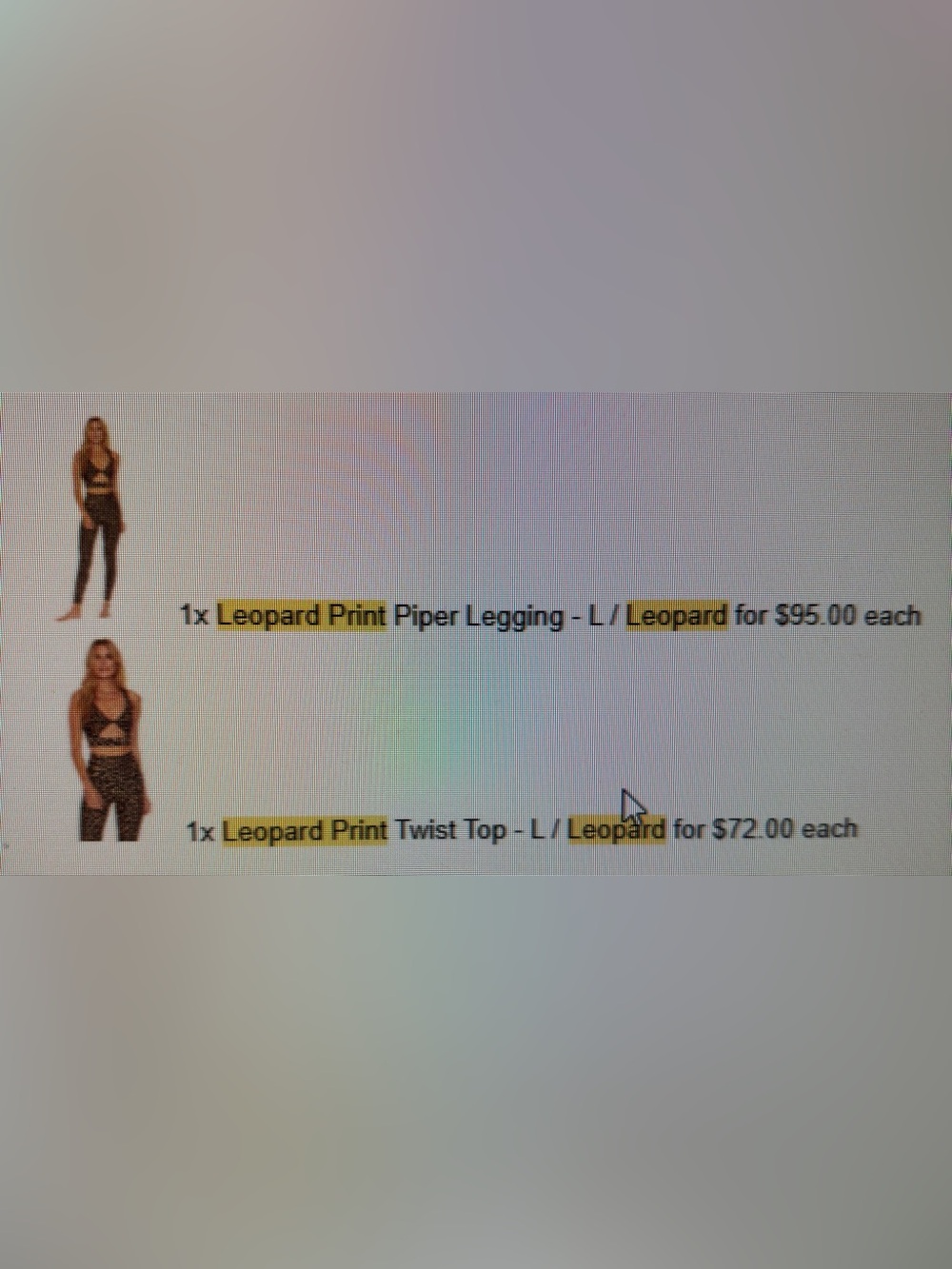 Beach Riot Leopard High-Waist Piper Legging and Twist Top Set - Picture 10 of 10